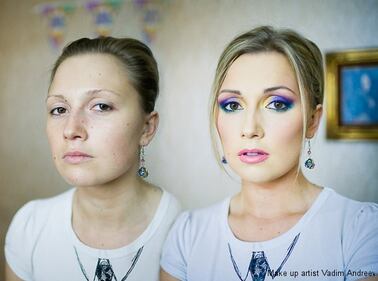Vadim Andreev: il make-up artist dei miracoli "Before and after" 19