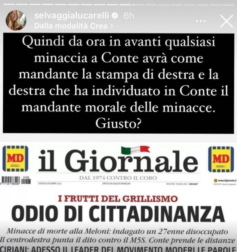 reddito di cittadinanza Lucarelli
