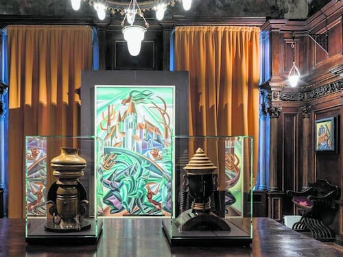 Le opere di Depero "si accomodano" in Casa fra gli arredi