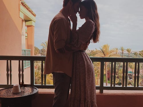 Belen Rodriguez e Stefano De Martino, cena romantica a Ibiza