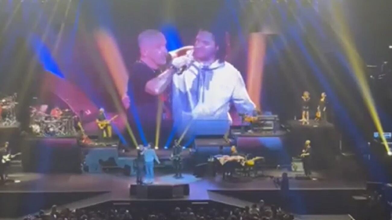 "Sali sul palco...". Il fuoriprogramma al concerto di Eros Ramazzotti