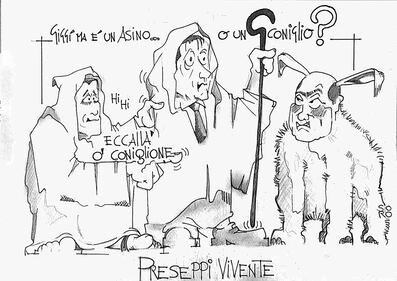 La vignetta del giorno: il presepe vivente del governo 1