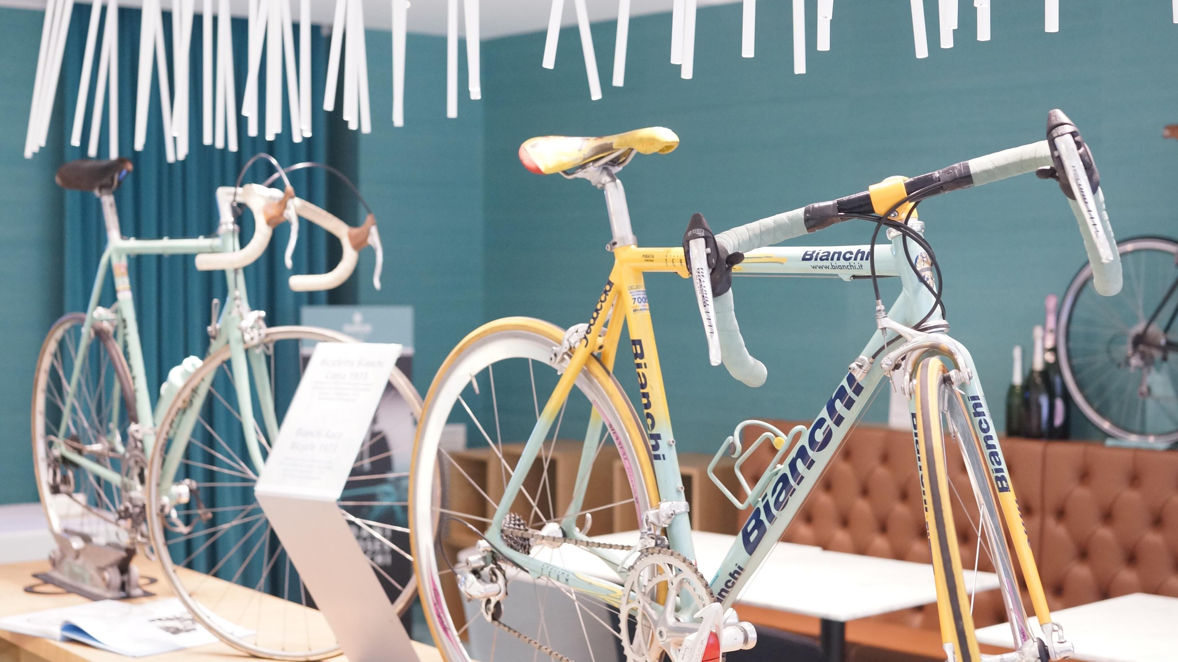 Bianchi, la bici del «Pirata» apre un caffè in San Babila