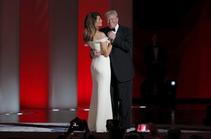 Melania e Donald Trump, coppia presidenziale 28