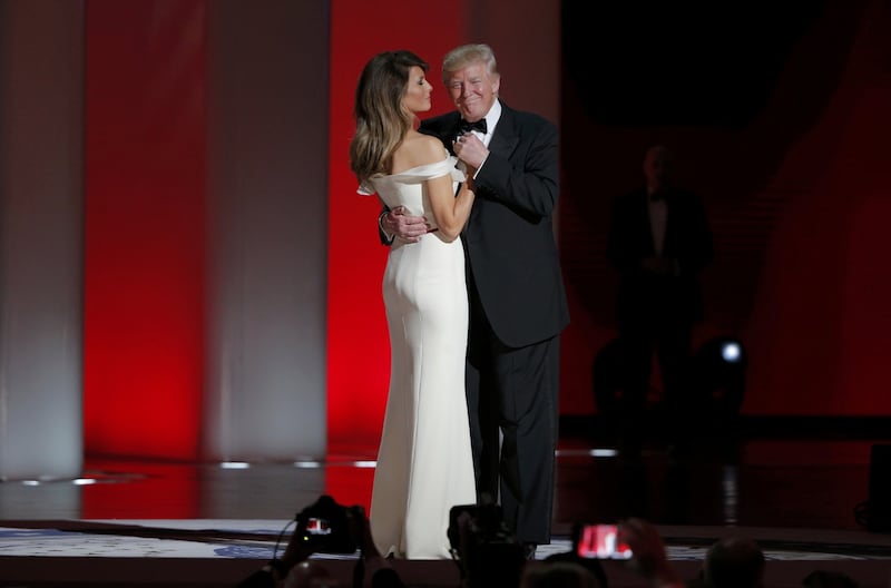Melania e Donald Trump, coppia presidenziale 28