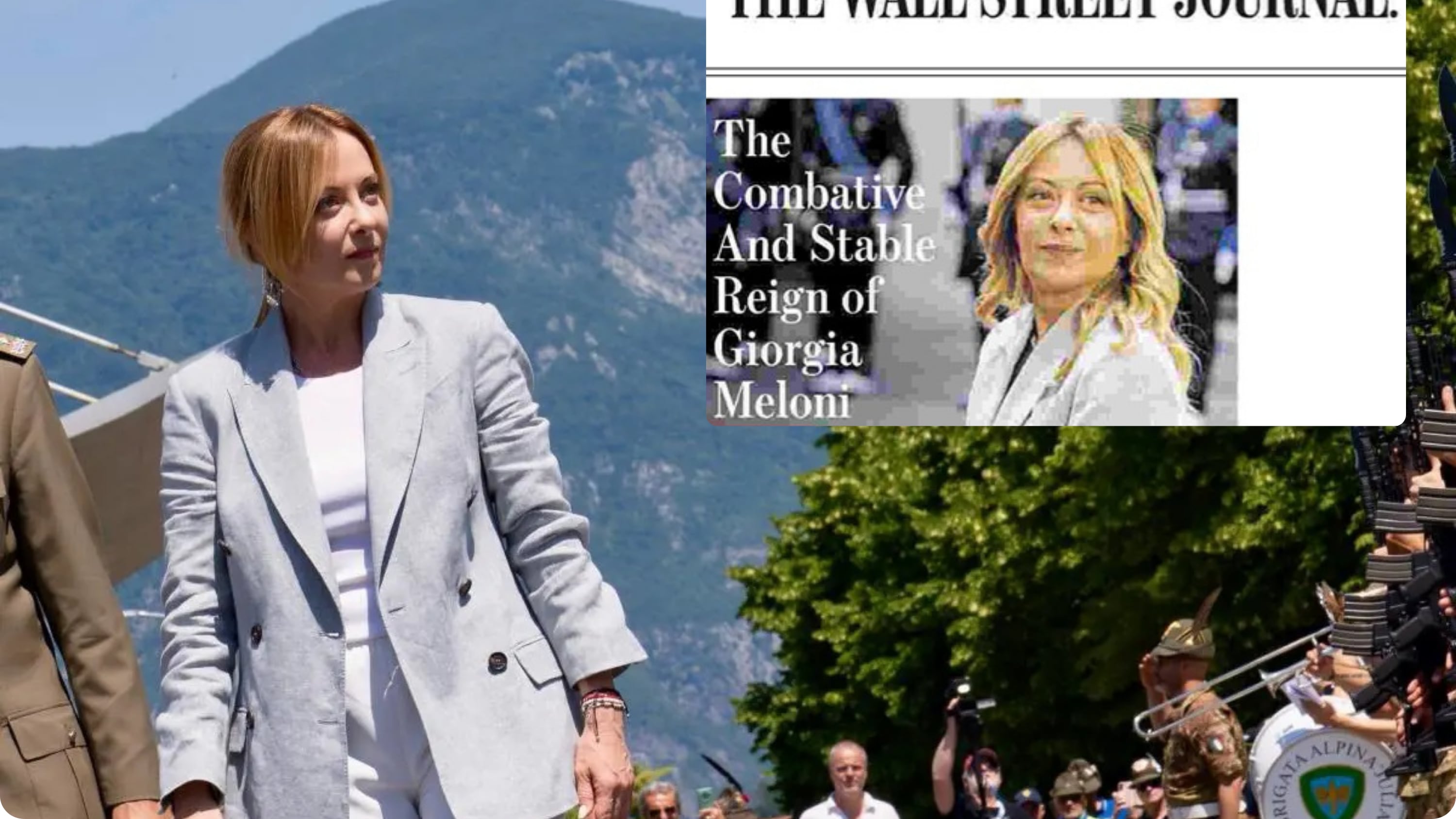 Il Wall Street Journal incorona la Meloni. "Grazie a lei l'Italia è diventata stabile"