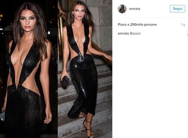 Emily Ratajkowski, vestito inguinale fa impazzire i social 3