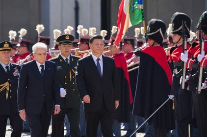 Roma: il presidente Mattarella e l'incontro con Xi Jinping  9