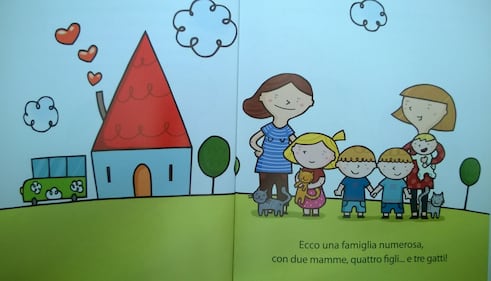 Tutte le favole gender: "Famiglia felice con due papà" 1