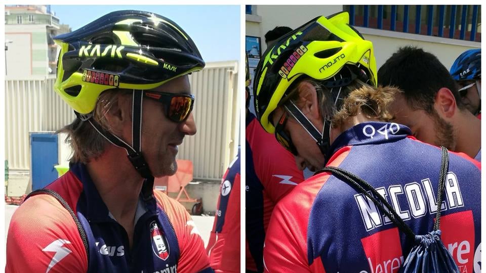 Davide Nicola mantiene la promessa: in bici da Crotone a Torino