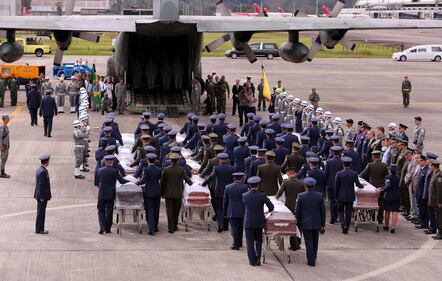 Chapecoense, il ritorno in patria delle salme  12