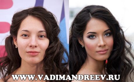 Vadim Andreev: il make-up artist dei miracoli "Before and after" 8