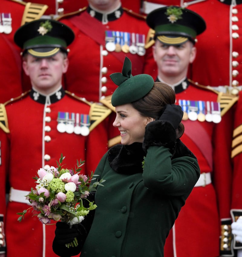 Kate Middleton in verde per San Patrizio 11