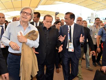 Expo, Berlusconi visita la mostra "I Tesori d'Italia" 2