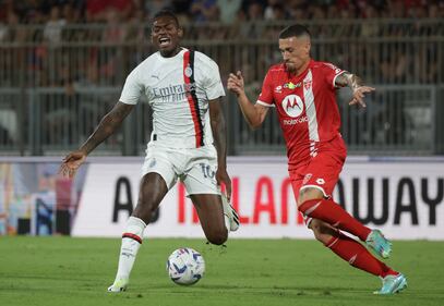 Il Milan vince il primo "Trofeo Silvio Berlusconi" ai rigori contro il Monza: le immagini della partita 14