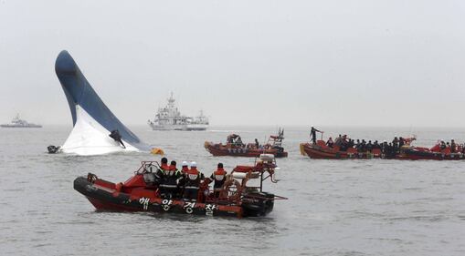 Una nave affonda in Sud Corea 5