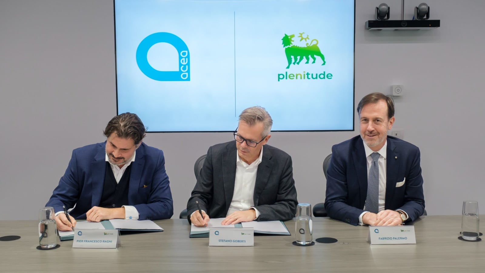 Plenitude firma con ACEA l’accordo per l’acquisizione di ACEA Energia