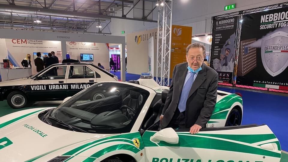 La Ferrari confiscata alla mafia e la tecnologia per la sicurezza