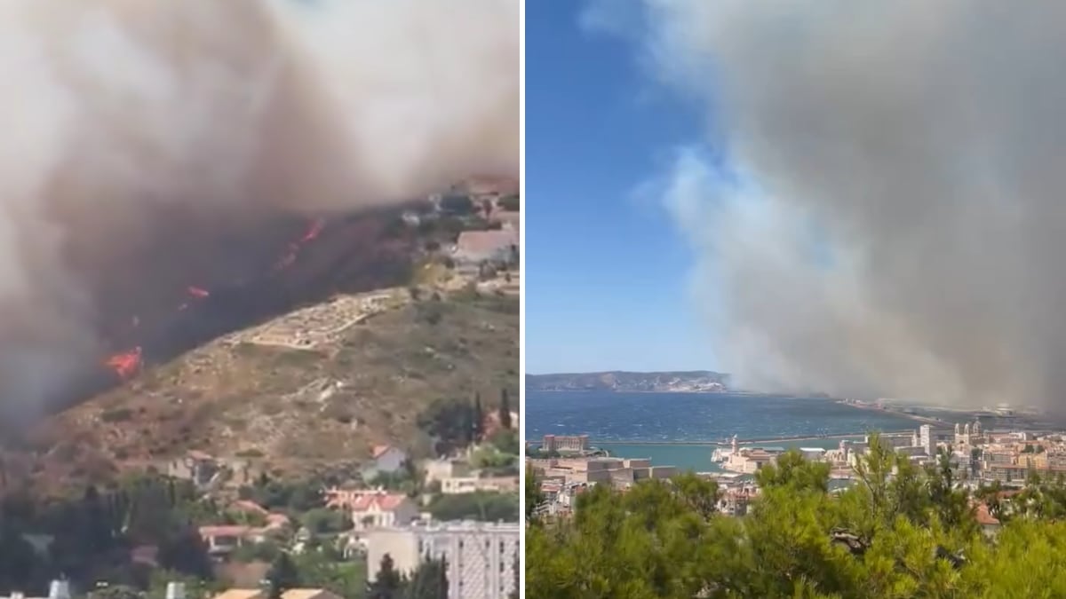 Maxi-incendio a Marsiglia, le fiamme arrivano in città: chiuso l'ospedale e stop a treni e aerei