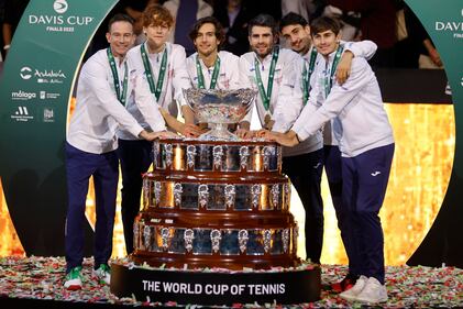 L'Italia conquista la Coppa Davis: le immagini più belle della vittoria contro l'Australia 2