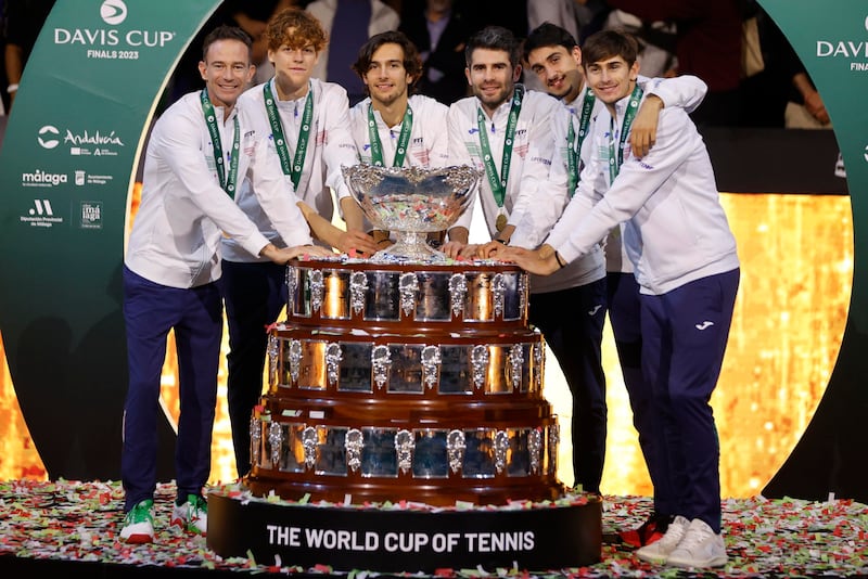 L'Italia conquista la Coppa Davis: le immagini più belle della vittoria contro l'Australia 2
