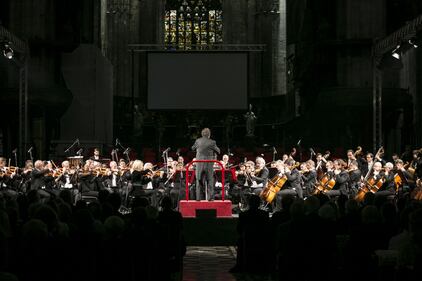 L'omaggio a Paolo VI al Duomo di Milano 5