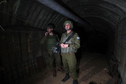 Le Idf hanno scoperto un enorme sistema di tunnel vicino al valico di Erez 7