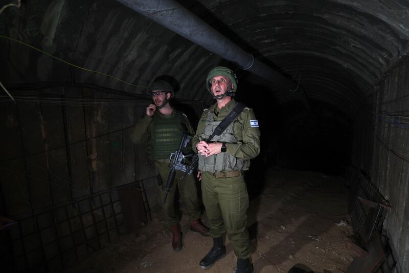 Le Idf hanno scoperto un enorme sistema di tunnel vicino al valico di Erez 7