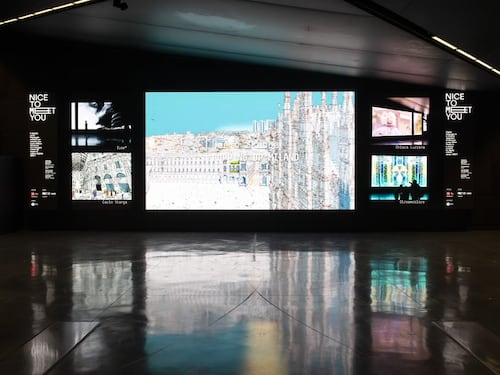 "Nice to Meet You", l'arte digitale celebra Milano a Malpensa