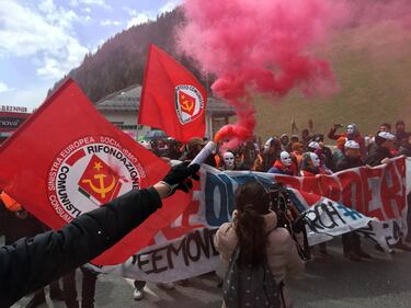 Brennero, la manifestazione pro-migranti 2