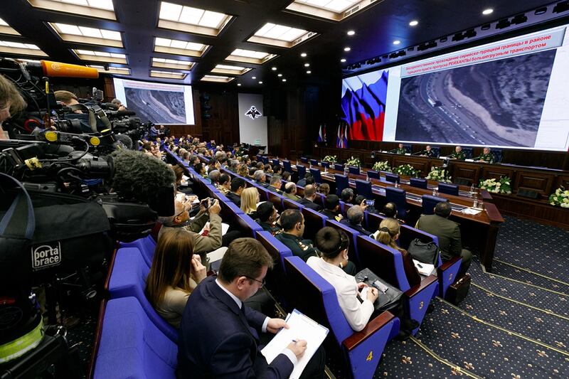 La conferenza stampa russa  1