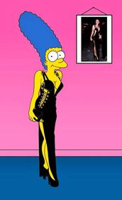 Marge Simpson ripercorre la storia della moda 2