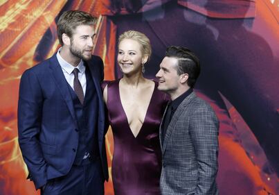 Hunger Games: protagoniste senza reggiseno a Berlino 17