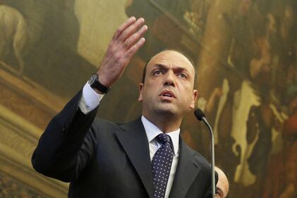 Angelino Alfano, vice premier e ministro degli Interni