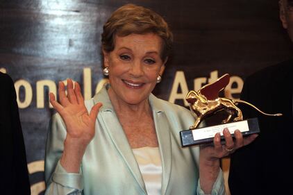 Julie Andrews riceve il leone d'oro alla carriera  4