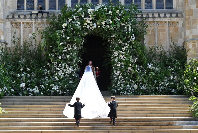 Royal Wedding: i principini come paggetti 9