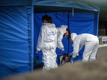 Cadavere clochard a Linate 4