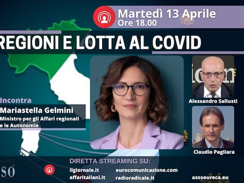 Stato, Regioni e lotta al Covid . La diretta con Sallusti e Gelmini