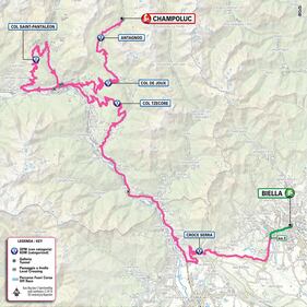 Giro d'Italia tutte le tappe 38