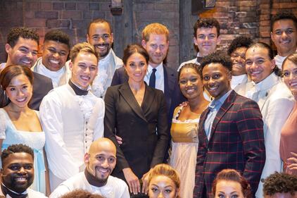 Meghan Markle e il Principe Harry a teatro 7
