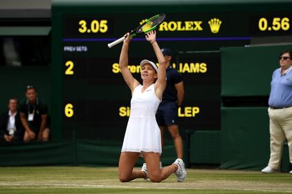 Halep conquista Wimbledon, le immagini più belle della vittoria 1