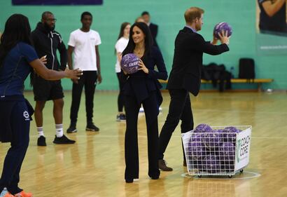 Meghan Markle, giochi allegri con Harry 1