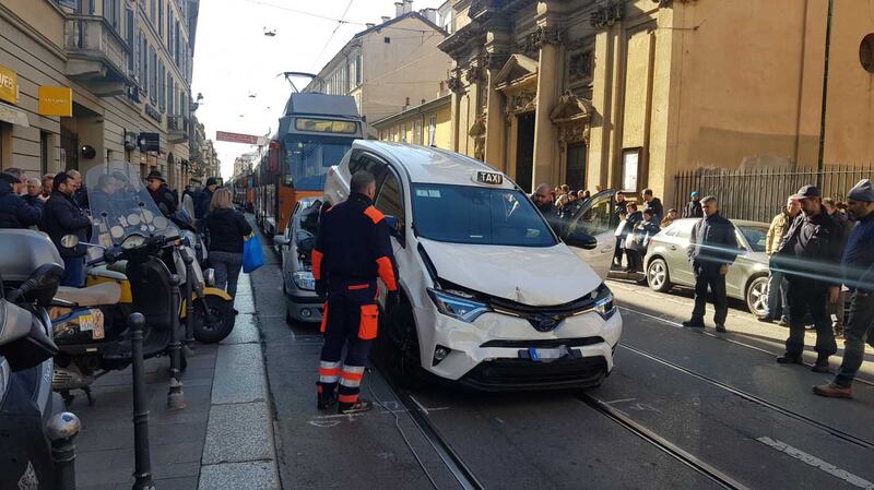 Tamponamento in corso San Gottardo 4