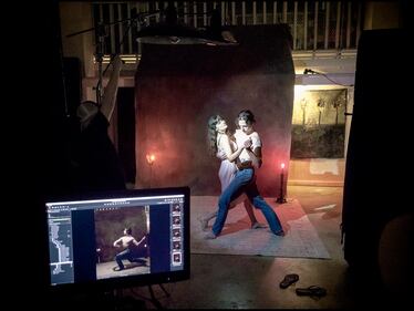 Il backstage del calendario Pirelli 2019 4