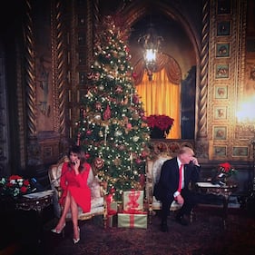  Melania Trump, Natale ironico sui social 18