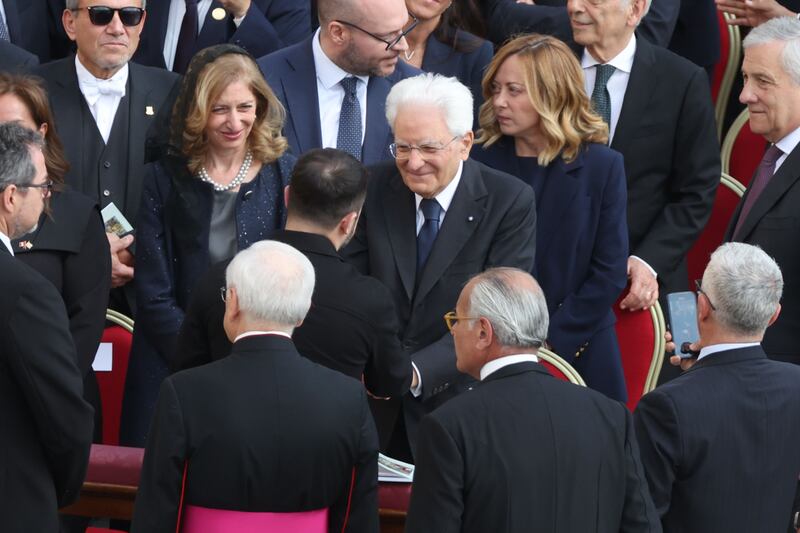 Tutti i capi di Stato e governo all'intronizzazione di Leone XIV 7