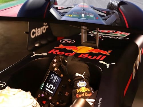 Diaz 7, tutti in pista per il Gp di Monza con i simulatori di F1 Red Bull