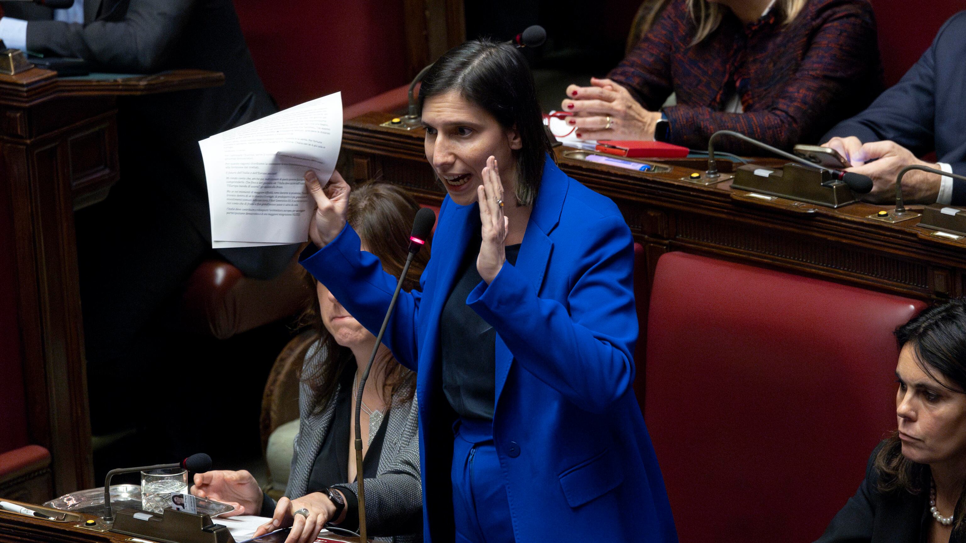 Ben venga la Schlein sul loggione: meglio lì a sbraitare che al governo a far danni