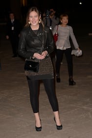 Chiodo, leggins e tacchi alti: la Boschi "conquista" Veltroni 9