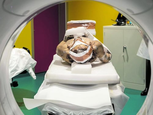 La Tac fatta a sculture e quadri per scoprirne i segreti